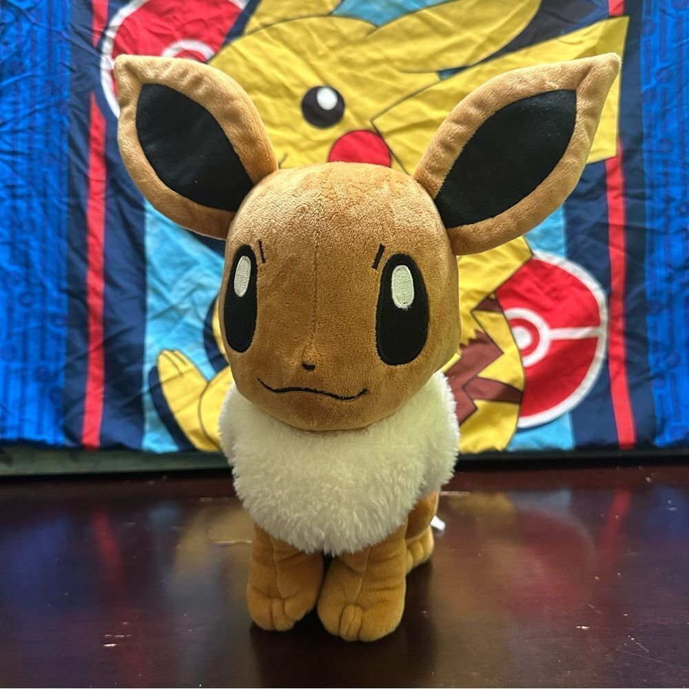 Nintendo Pokémon Eevee Fox TOMY TAKARA Plush toy